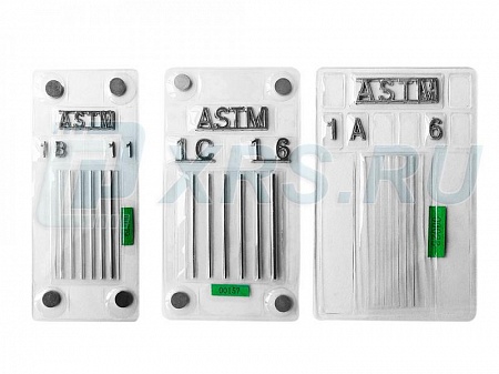 Wire sensitivity standards (ASTM E-747)